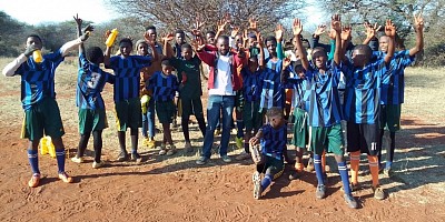 This is a quite village with its own struggles but those daily struggles encourages Abram “Benson” Tlhatlhedi to plant seed of hope to youngsters by starting soccer club in 2010 known as Shooting Stars FC.