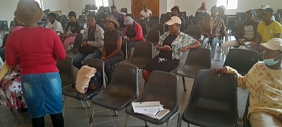 A cooperative and entrepreneurship workshop was organised by Praised and Salvation Foundation with the help of North West Provincial Department of Local Economic Development